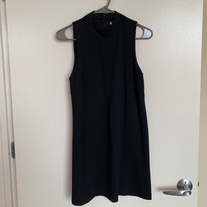 H&M high neck sleeveless black dress